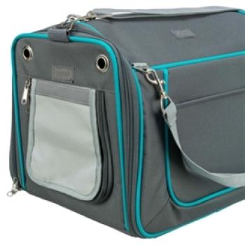 Reisetasche Vicky mit herausnehmbaren Kissen Grau Trixie